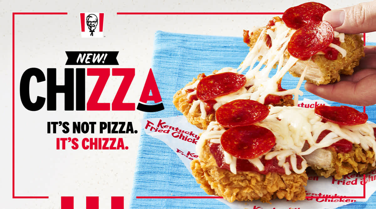 kfc chizza