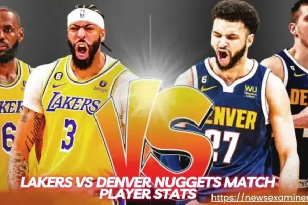 lakers vs denver nuggets match player stats